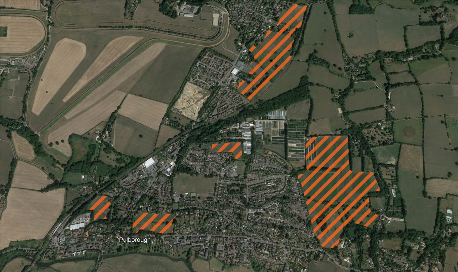 Pulborough map